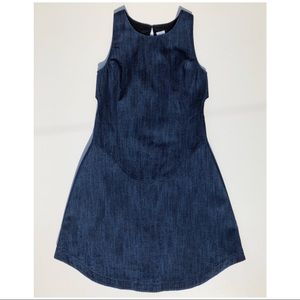 M MISSONI blue denim chambray dress